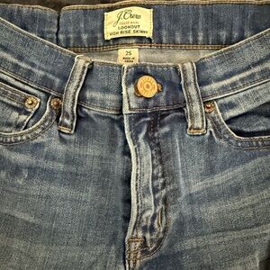 J. Crew Classic Blue Denim Jeans